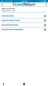 TicketReturn - Executive Reports screenshot 2