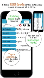 AllNews - Scrolling multiple RSS feeds screenshot 0