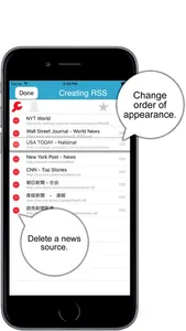 AllNews - Scrolling multiple RSS feeds screenshot 2