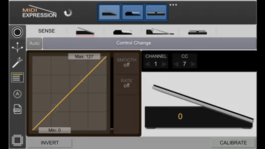 MIDI Expression Control screenshot 0