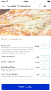 Holywood Pizza Company screenshot 1