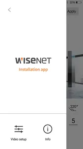 Wisenet Installation screenshot 0