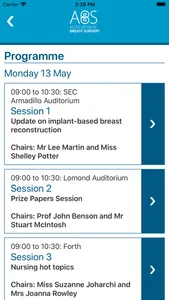 ABS Conference screenshot 1