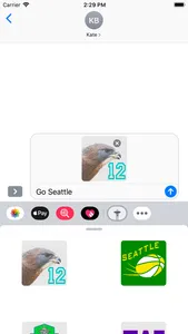 Seattle Stickies for iMessage screenshot 7