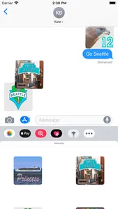 Seattle Stickies for iMessage screenshot 9