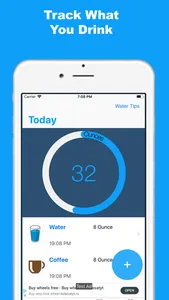 Water Tracker and Reminder! screenshot 0