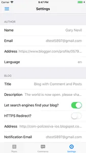 App for Blogger Blogspot screenshot 4