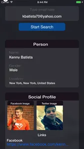 Findr - Social profiles tracker for messenger screenshot 0