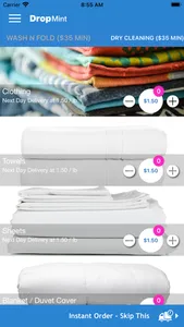 DropMint: Laundry On-Demand screenshot 2