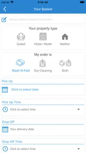 DropMint: Laundry On-Demand screenshot 3