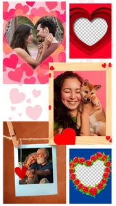 New and romantic love frames screenshot 1