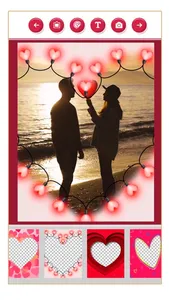New and romantic love frames screenshot 2