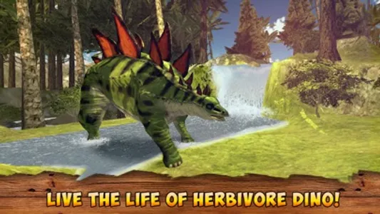 Jurassic Dino Stegosaurus Simulator 3D screenshot 0