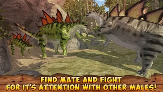Jurassic Dino Stegosaurus Simulator 3D screenshot 2
