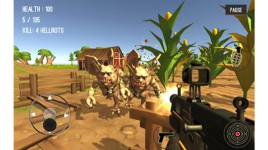 Monster Hunting City Shooting screenshot 2