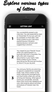 IELTS Letters screenshot 1