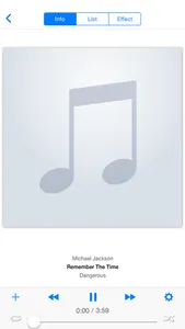 Music Player One Lite screenshot 4