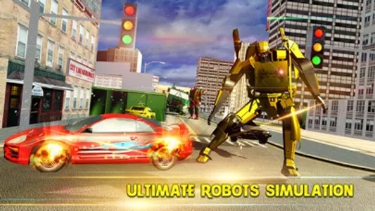 Grand robot car simulator – Ultimate robocar drive screenshot 1