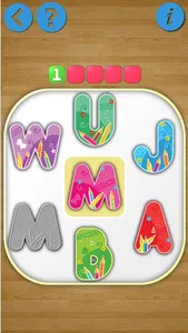 Puzzle shadow English alphabet screenshot 3