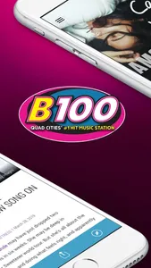 B100 - All The Hits (KBEA) screenshot 1