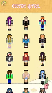 Free Chibi Skins for Minecraft Pocket Edition screenshot 1