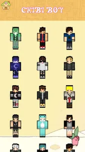 Free Chibi Skins for Minecraft Pocket Edition screenshot 2