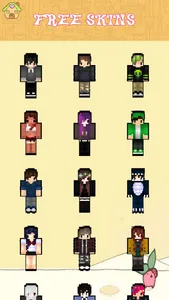 Free Chibi Skins for Minecraft Pocket Edition screenshot 3