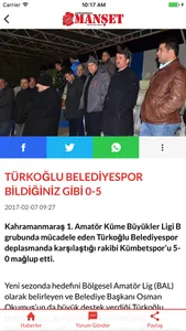 Kahramanmaraş Manşet Gazetesi screenshot 1