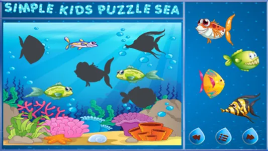 Puzzle Kids Games -- Family Fish Jigsaw screenshot 0