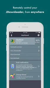MyJDownloader Remote screenshot 0