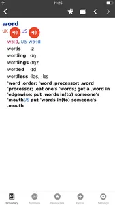 English Pronouncing Dictionary screenshot 1