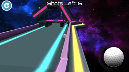 Space Golf 3D screenshot 1