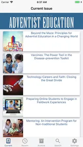 Journal of Adventist Education screenshot 0