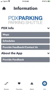 PDX Parking Shuttle screenshot 1