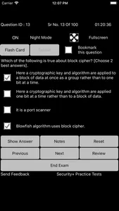 Exam Sim For Security Plus screenshot 2