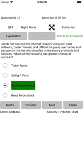 Exam Sim For Security Plus screenshot 9