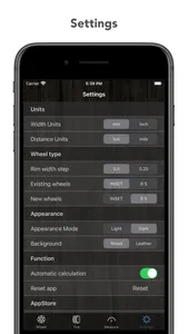 Tire Calculator (Offset&Speed) screenshot 6