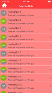 Nursing Quiz screenshot 1