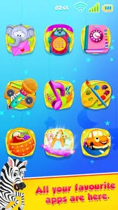 Kids Mobile Phone - Family & Educational Baby Game screenshot 2