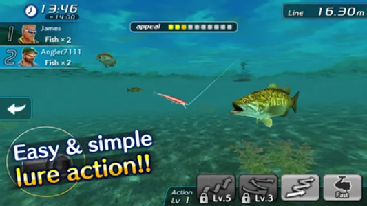 Bass Fishing 3D II screenshot 2