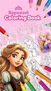 Rapunzel little Magic Princess screenshot 0