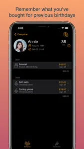 Everyone - Gift Tracker screenshot 5