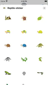 Reptile sticker screenshot 0