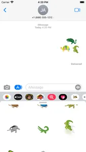 Reptile sticker screenshot 2