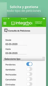 Integrho itg/MOBILE screenshot 1