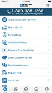 Secure Data Recovery Services screenshot 0