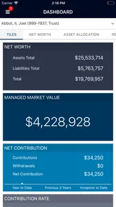 MCF Advisors Client Portal screenshot 3