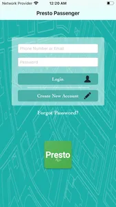 Presto Passenger screenshot 0