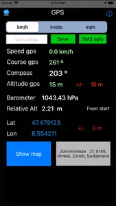 GPS-Barometer-dd screenshot 0