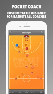 Pocket Coach: Basketball Board screenshot 0